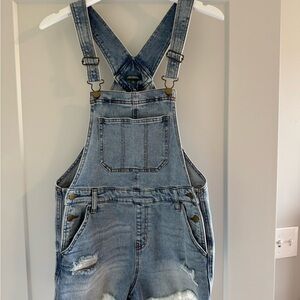 Wild Fable Blue Denim Overalls